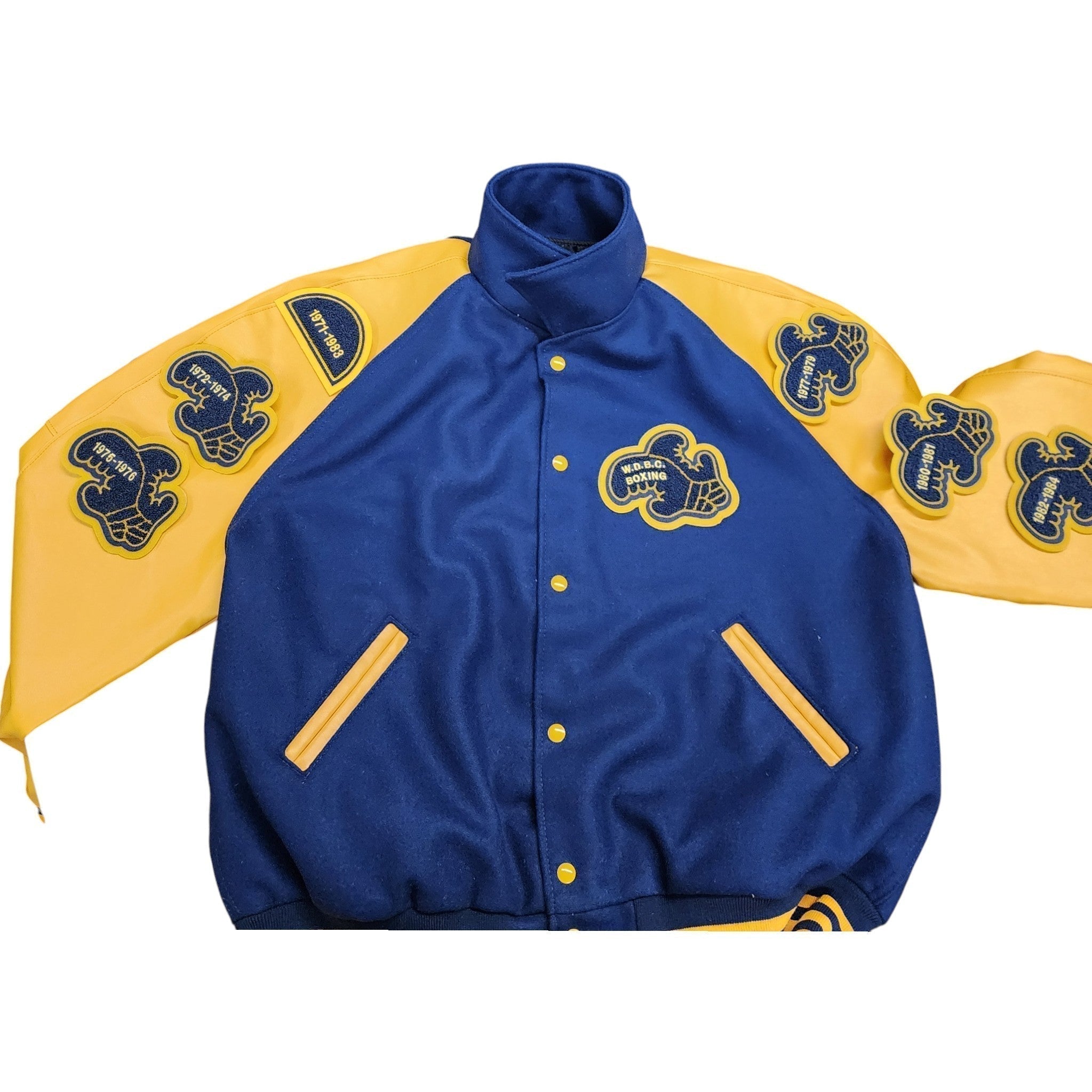 Time and tradition OLD SCHOOL Letterman Jackets and Chenille Patches