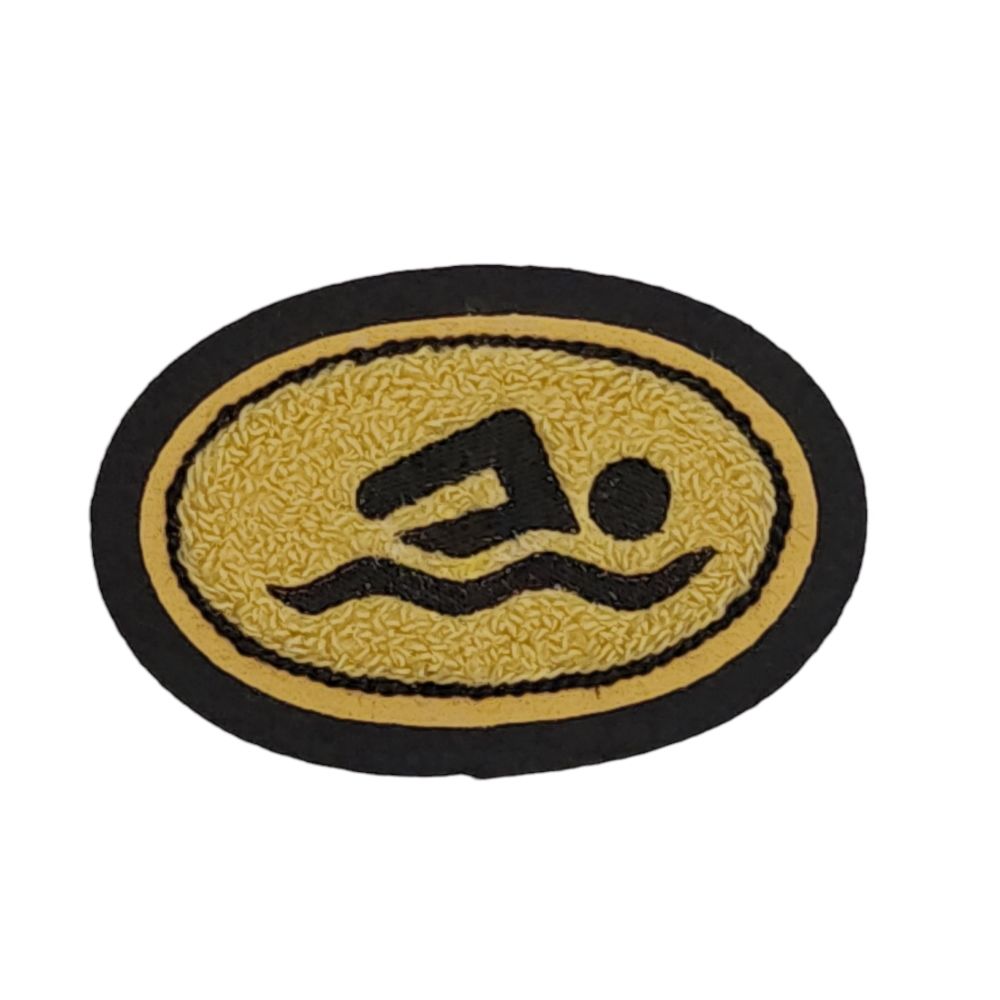 Chenille Swimmer Patch