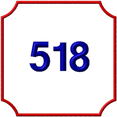 Chenille Letterman Jacket Odd Shape Patch P11500 - 4 My Jacket