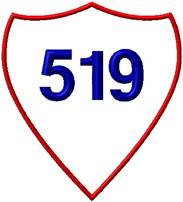 Chenille Letterman Jacket Odd Shape Patch P11500 - 4 My Jacket