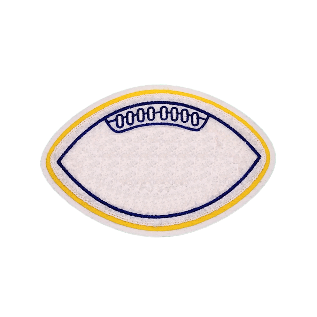 Custom Chenille Football Letterman Jacket Patch - P10041H