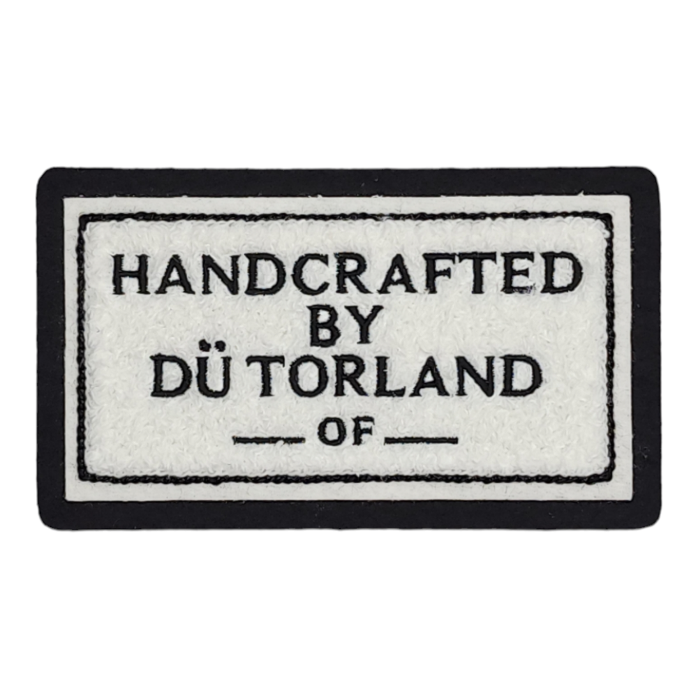 Custom Chenille Rectangle Patch