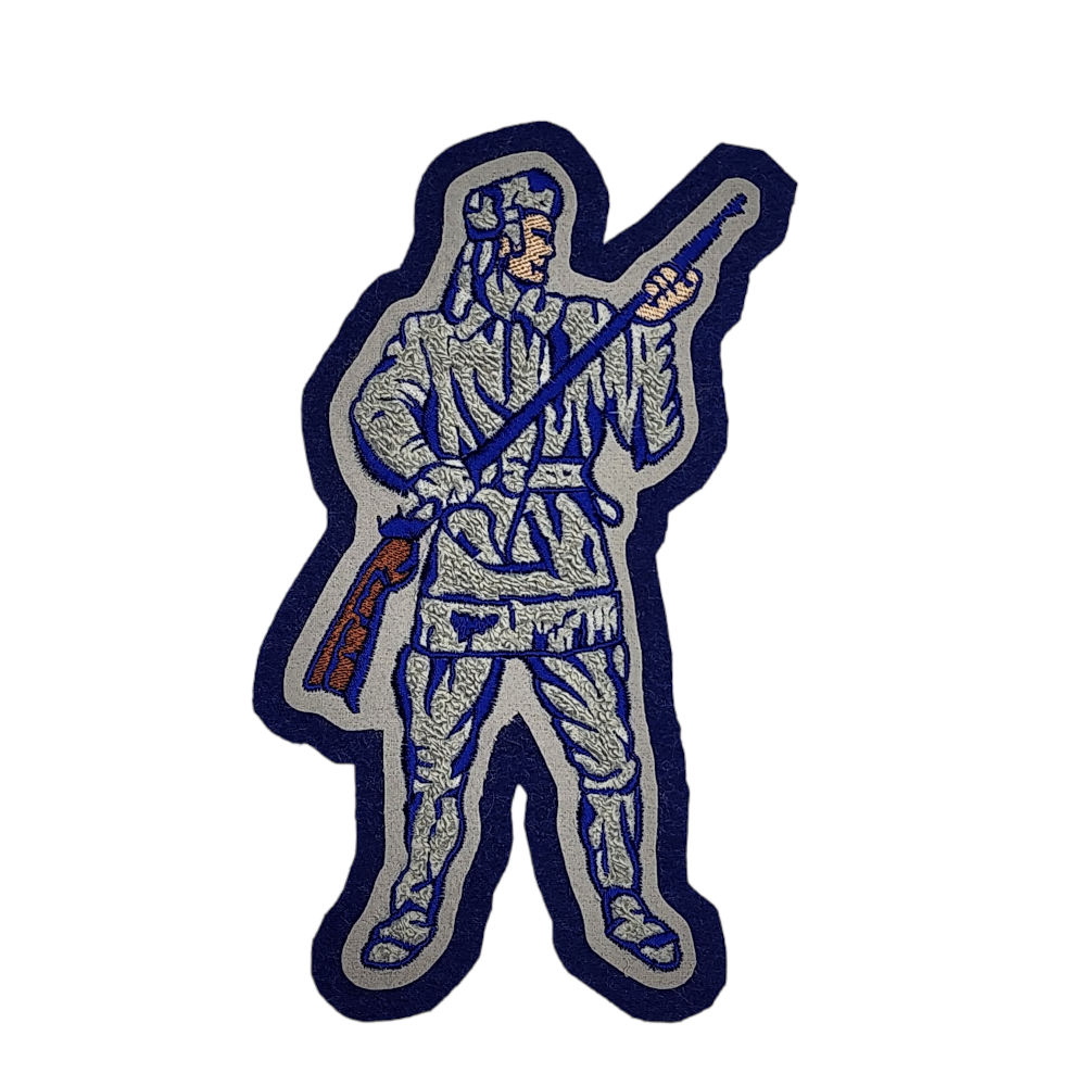 Chenille Warrior Jacket Back Patch
