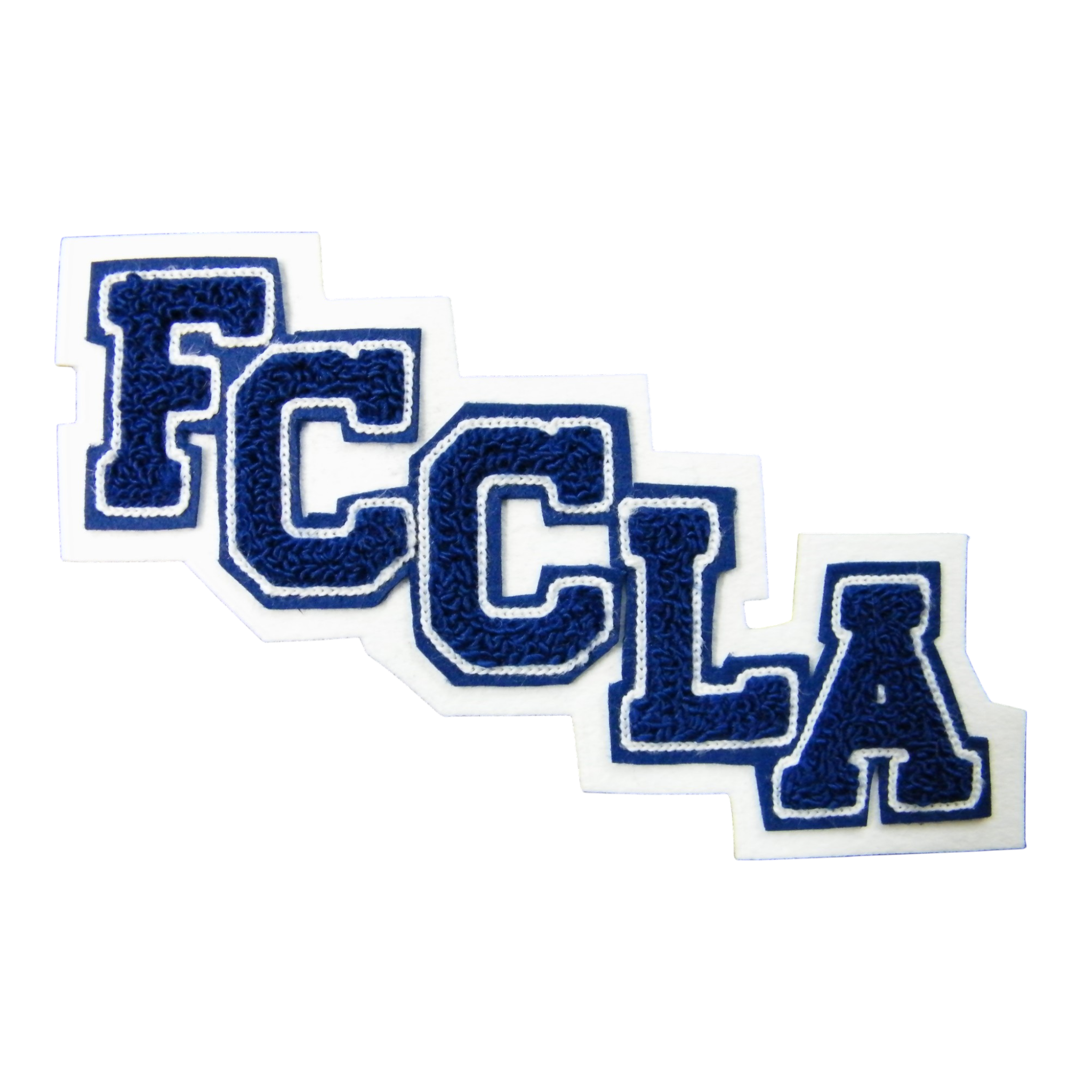Chenille Letterman Jacket FCCLA Patch P10130 - 4 My Jacke