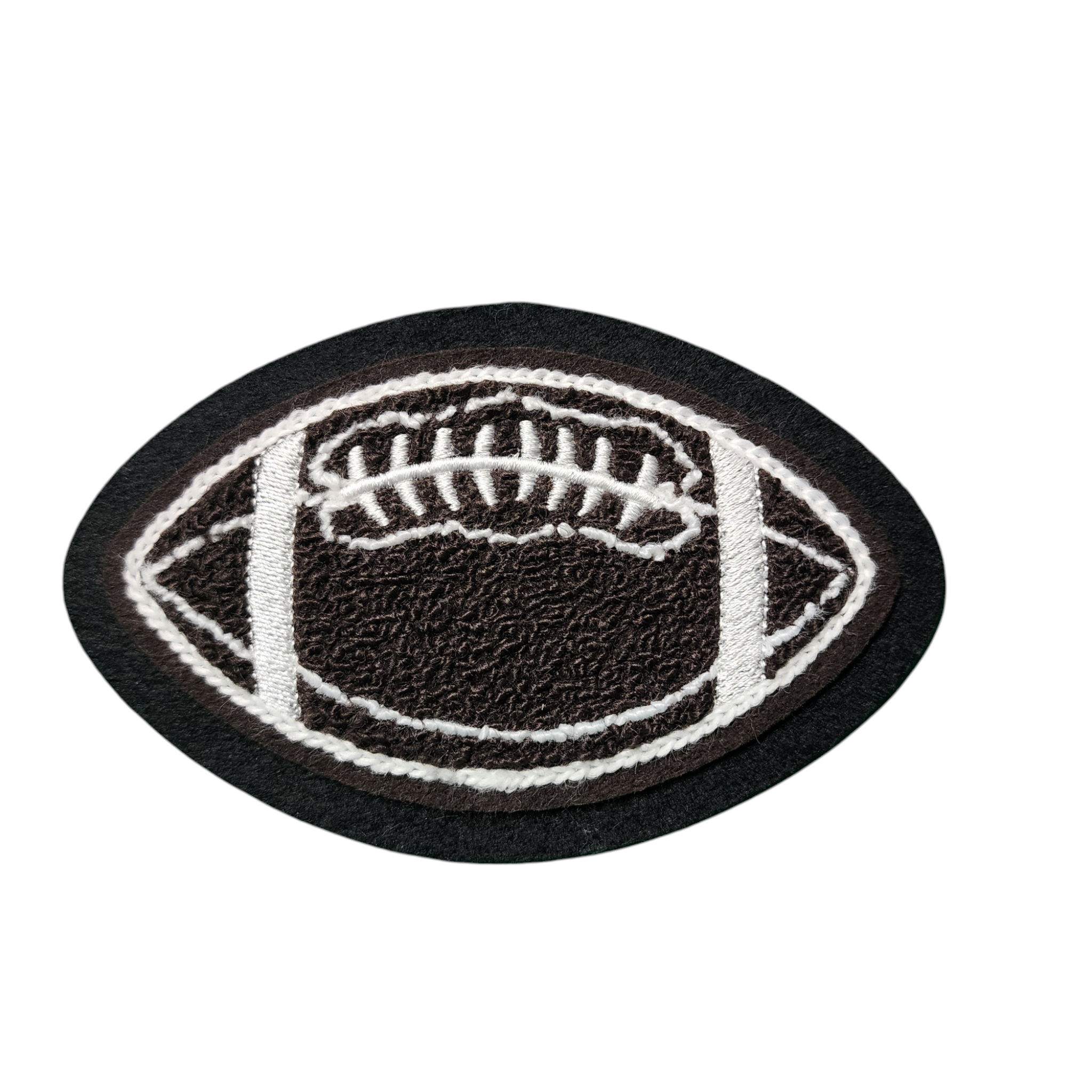 Chenille Letterman Jacket Football With Embroidery