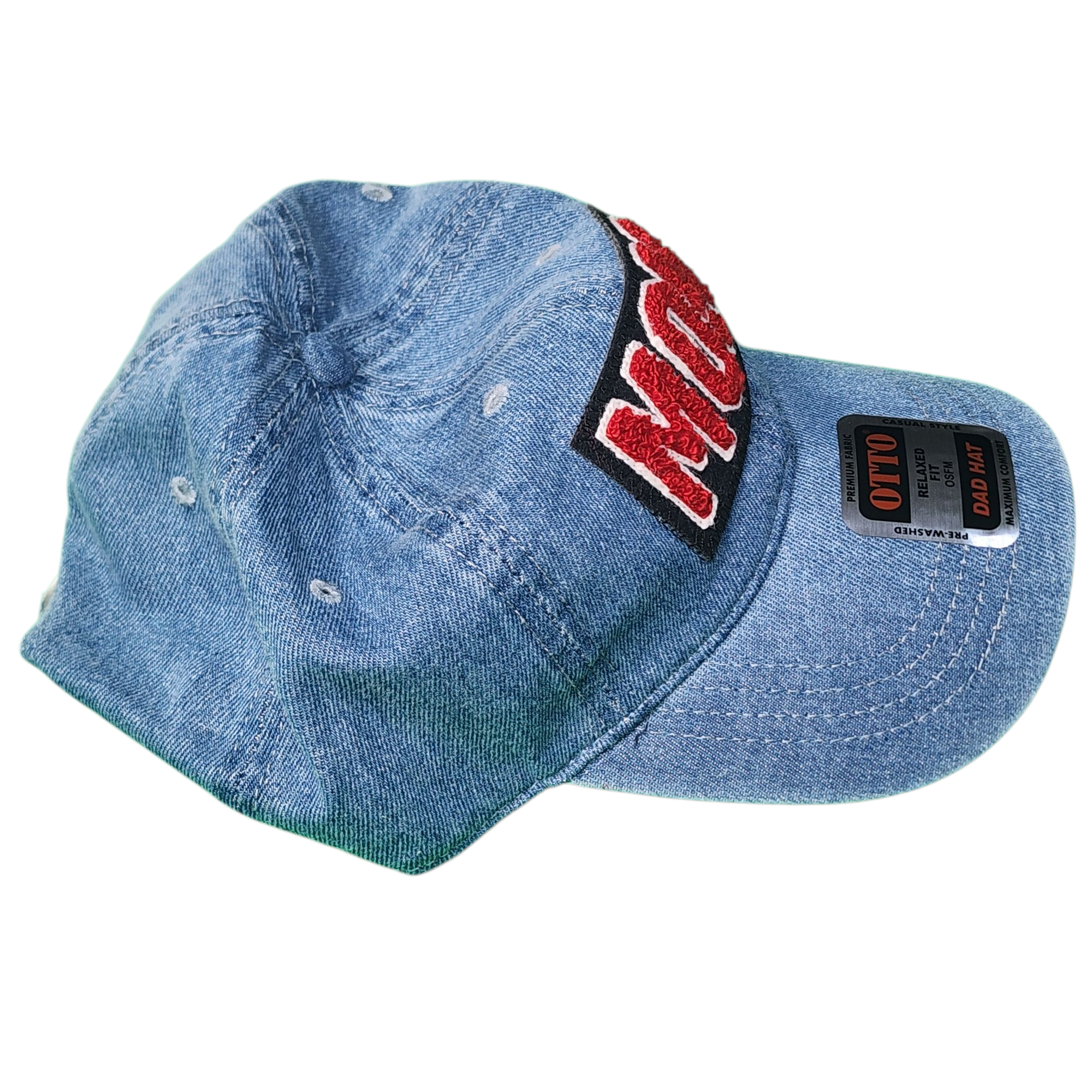 Chenille Mom Baseball Cap - Right Side