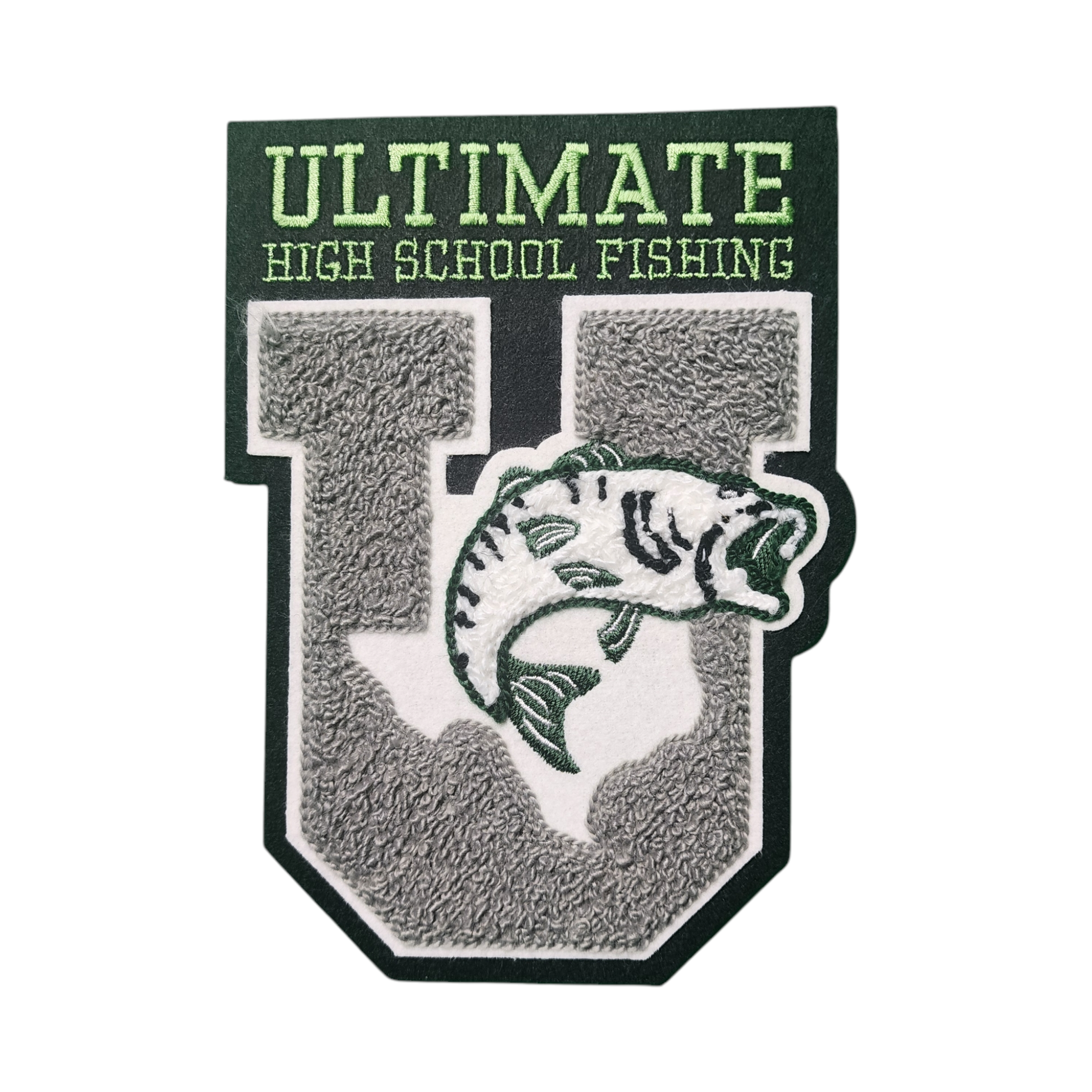 Chenille Ultimate High School Fishiing Letter