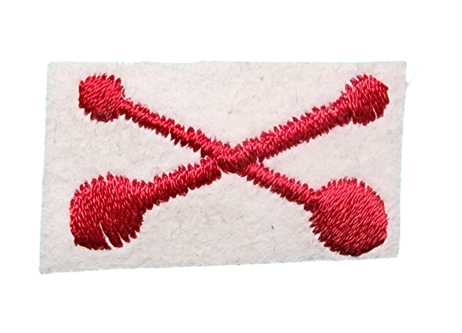 Letterman Jacket Crossed Battons Insert