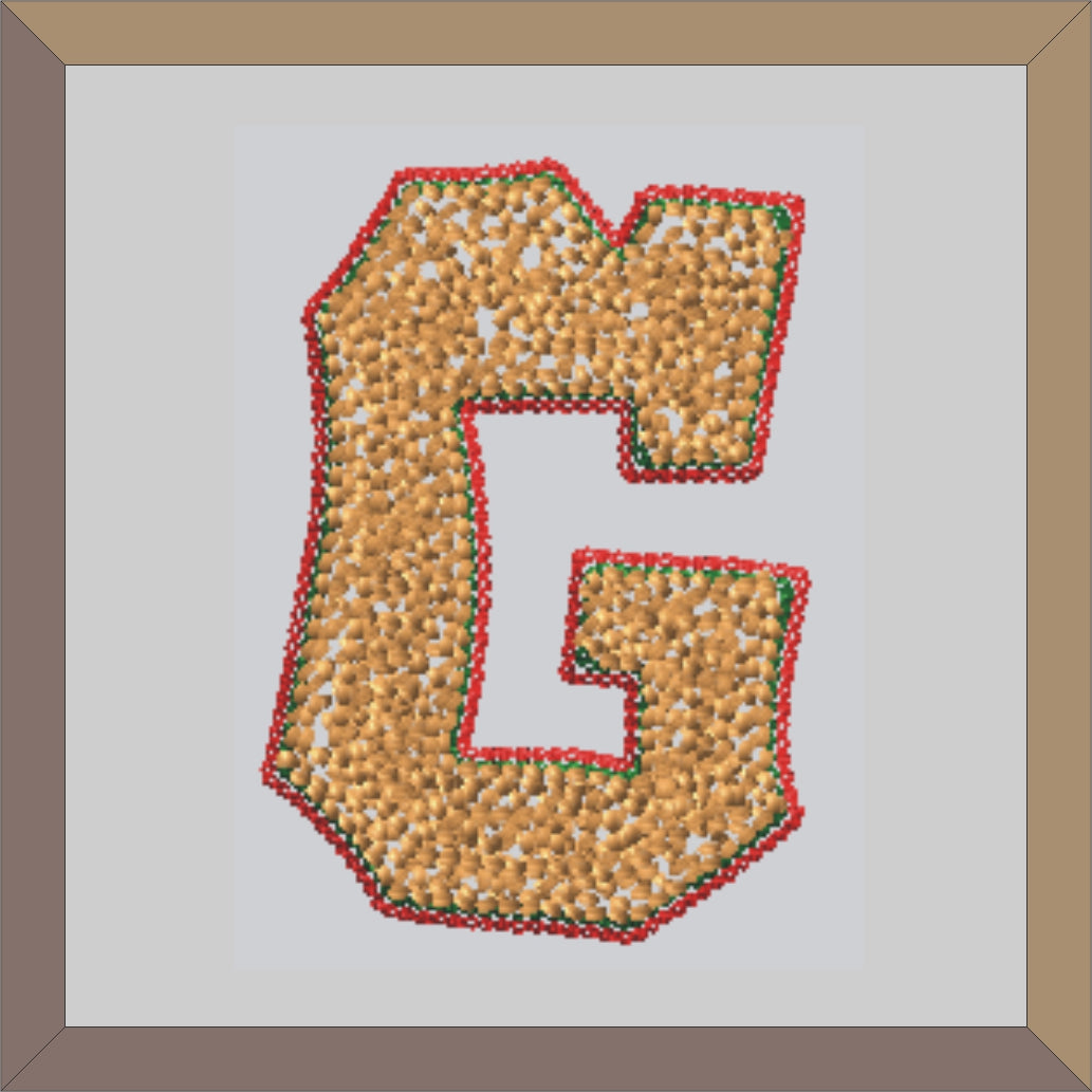 Chenille Crazy Letter Patches For Varsity Jackets - CB - 4 My Jacket
