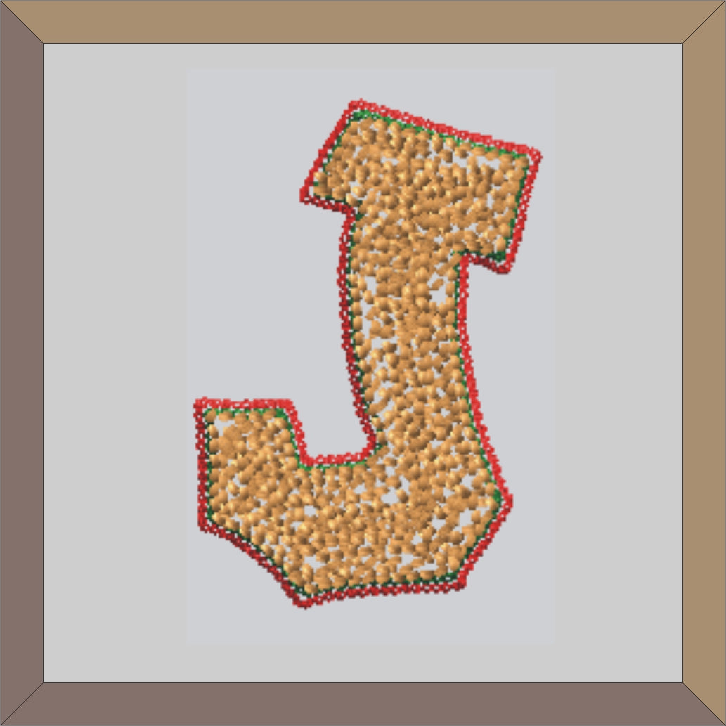 Chenille Crazy Letter Patches For Varsity Jackets - CB - 4 My Jacket