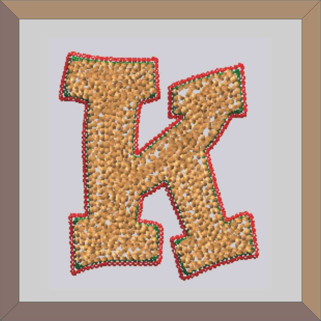 Chenille Crazy Letter Patches For Varsity Jackets - CB - 4 My Jacket