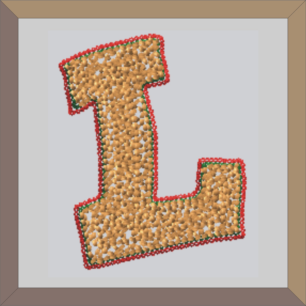 Chenille Crazy Letter Patches For Varsity Jackets - CB - 4 My Jacket