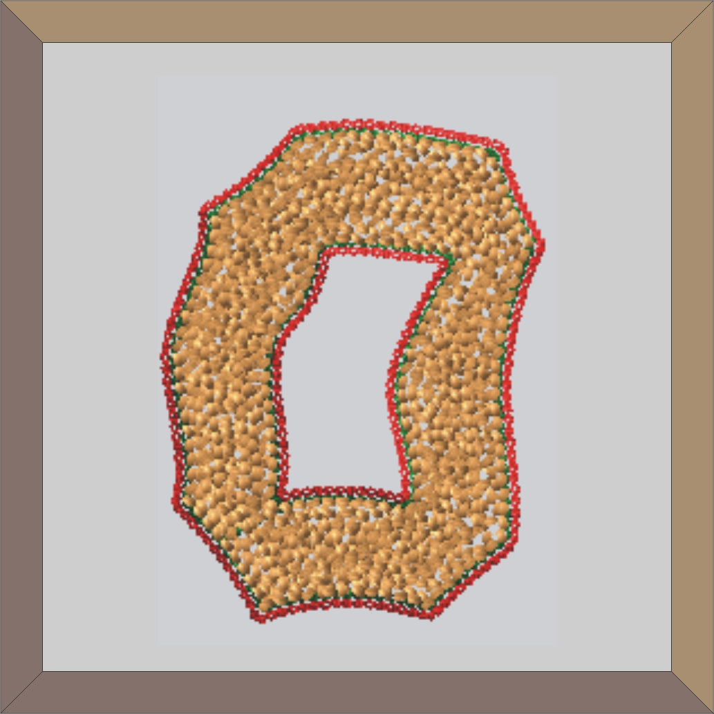 Chenille Crazy Letter Patches For Varsity Jackets - CB - 4 My Jacket