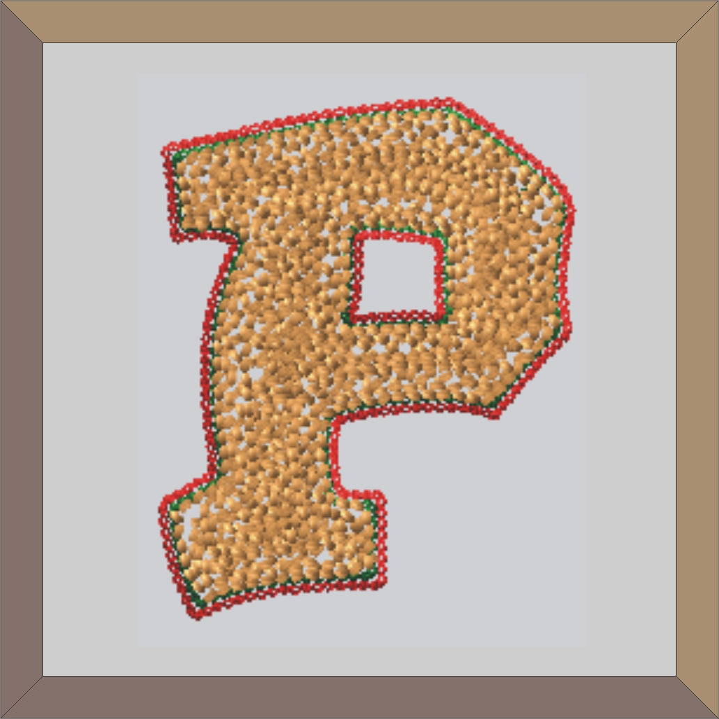 Chenille Crazy Letter Patches For Varsity Jackets - CB - 4 My Jacket
