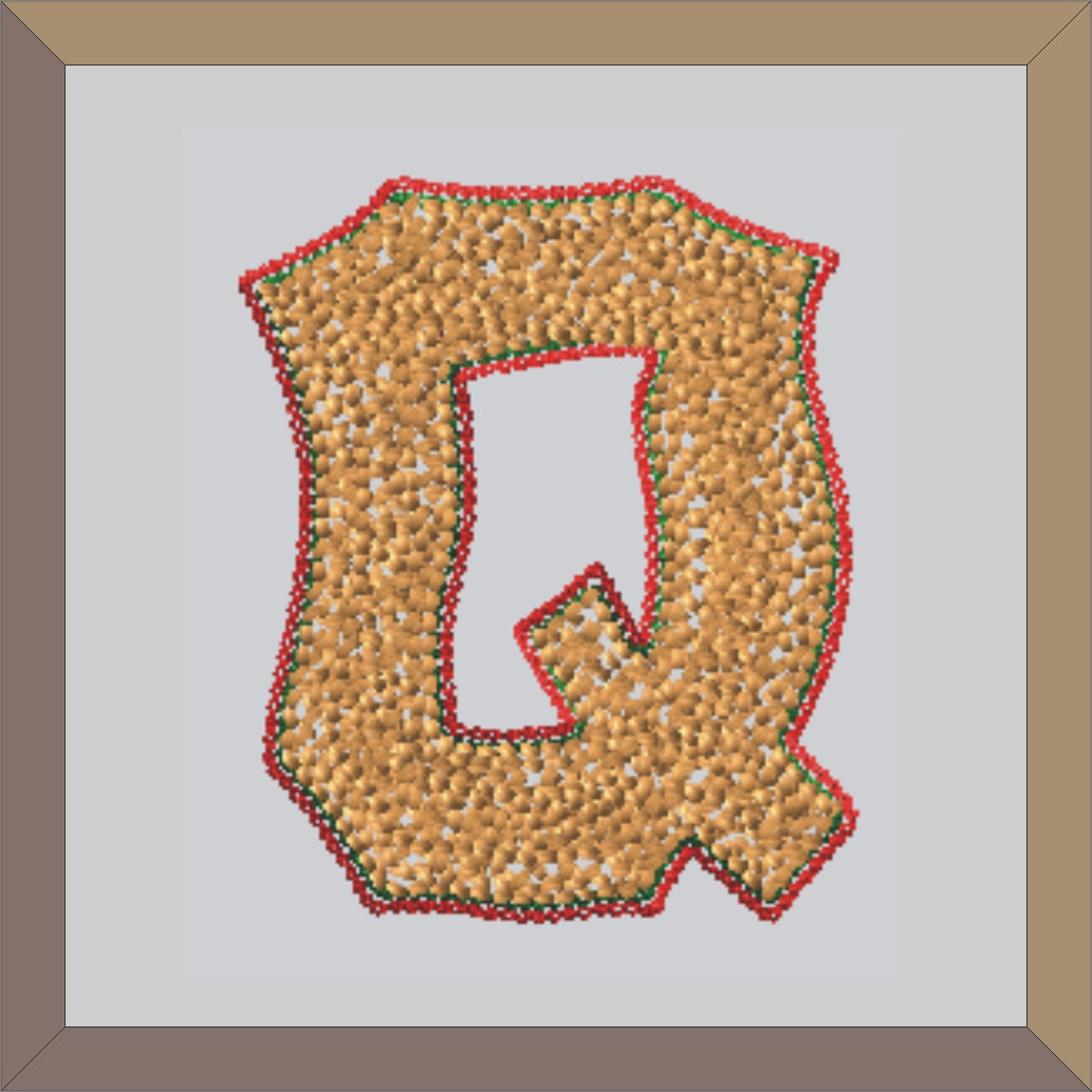 Chenille Crazy Letter Patches For Varsity Jackets - CB - 4 My Jacket