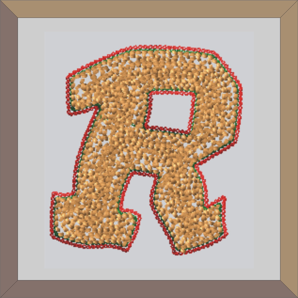 Chenille Crazy Letter Patches For Varsity Jackets - CB - 4 My Jacket