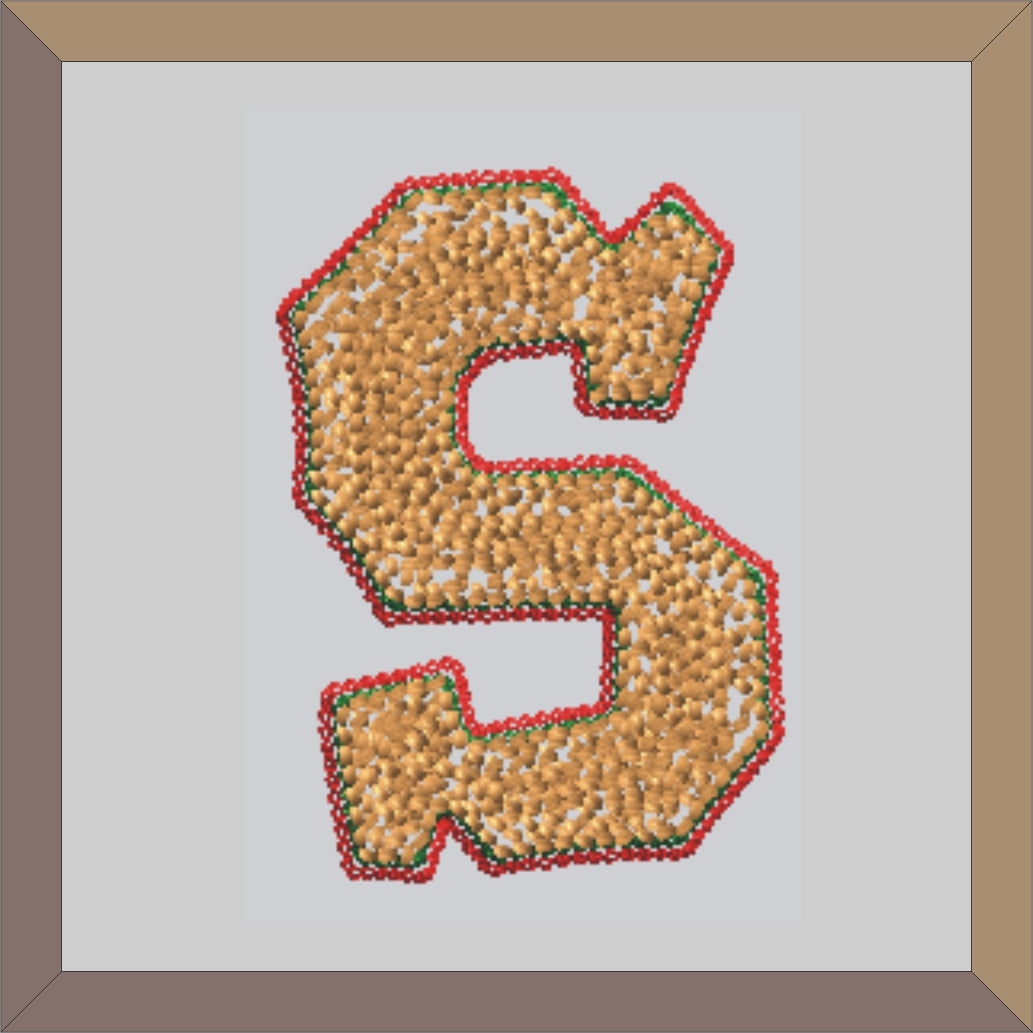 Chenille Crazy Letter Patches For Varsity Jackets - CB - 4 My Jacket