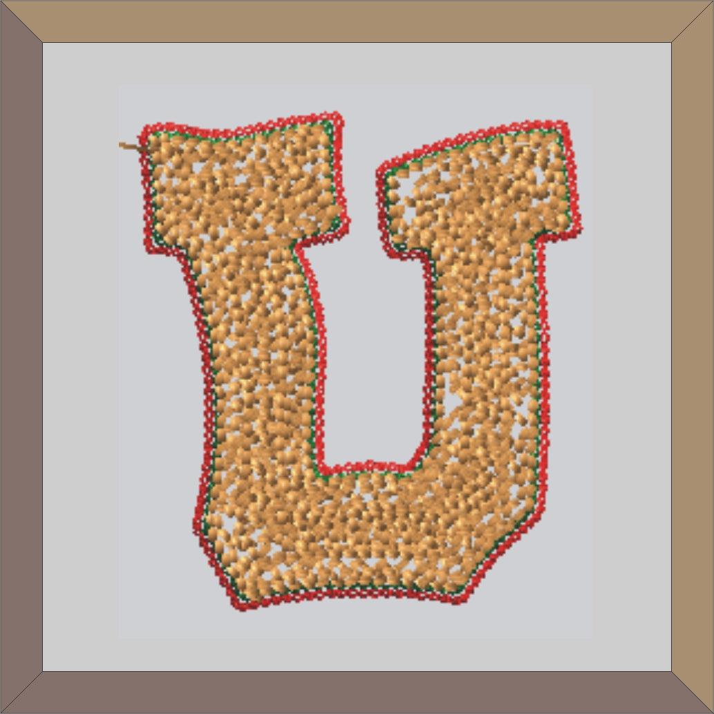 Chenille Crazy Letter Patches For Varsity Jackets - CB - 4 My Jacket