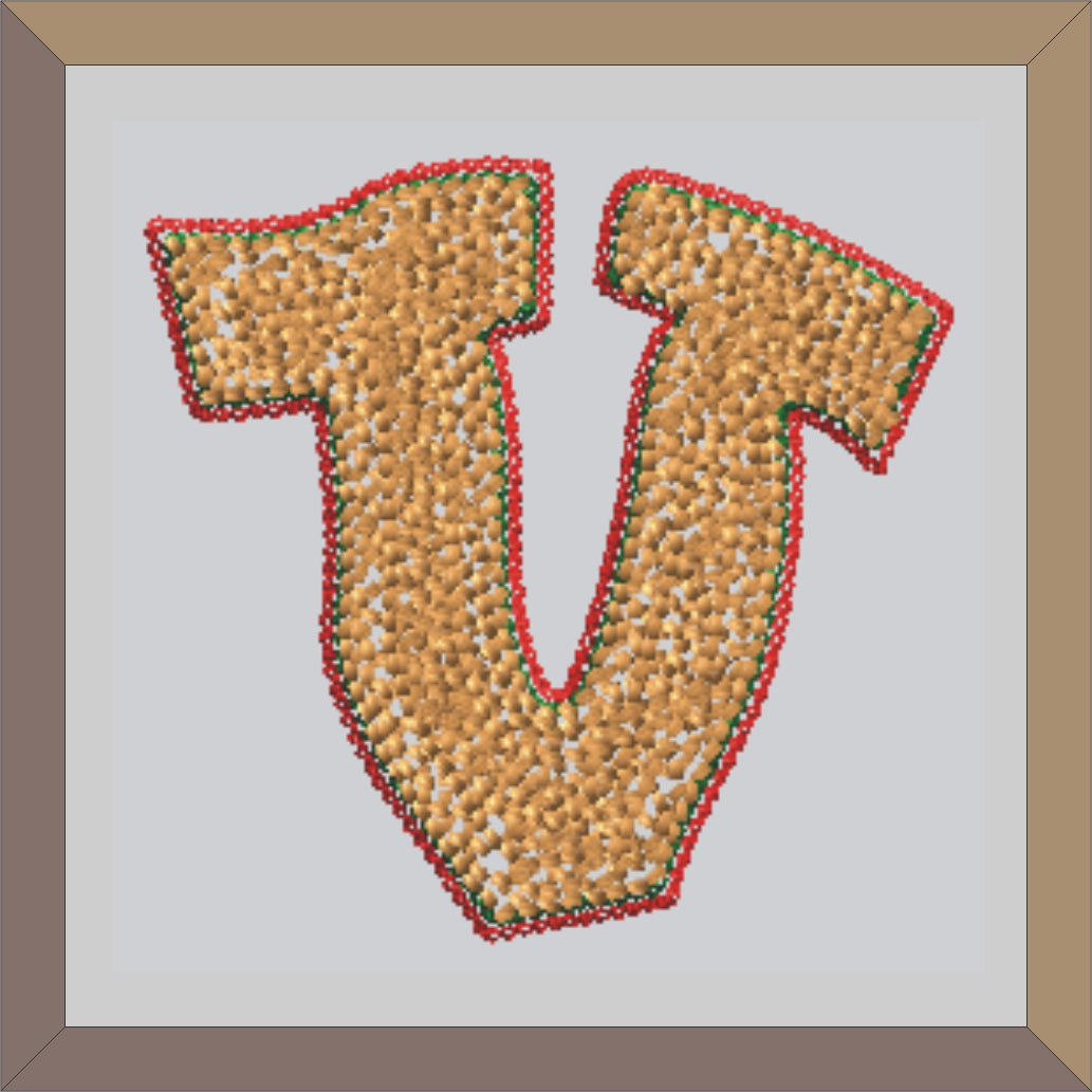 Chenille Crazy Letter Patches For Varsity Jackets - CB - 4 My Jacket