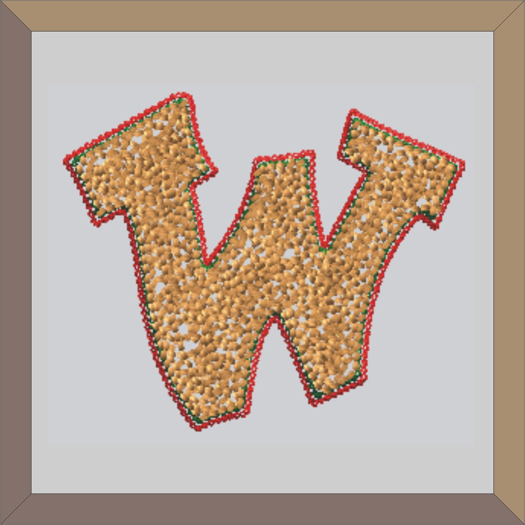 Chenille Crazy Letter Patches For Varsity Jackets - CB - 4 My Jacket