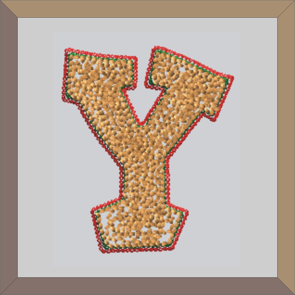 Chenille Crazy Letter Patches For Varsity Jackets - CB - 4 My Jacket