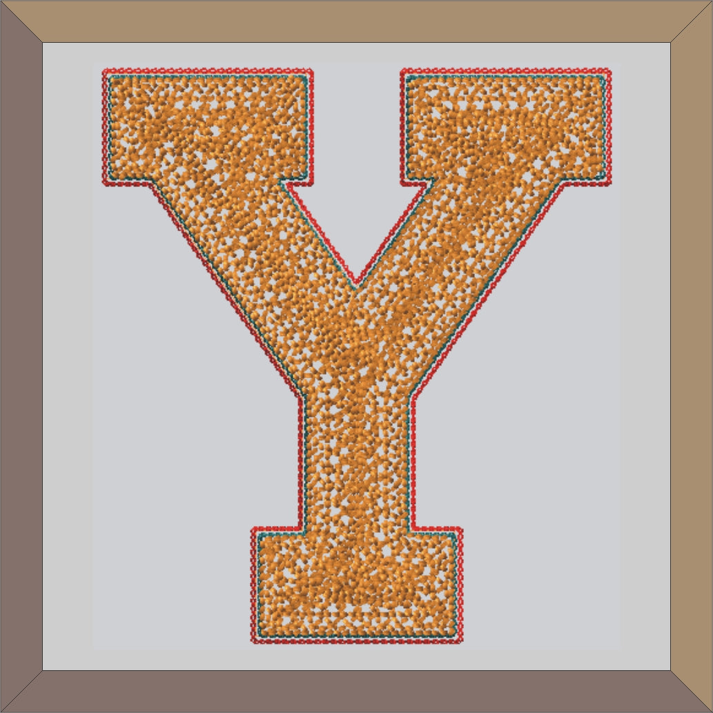 Chenille Letter Patches For Varsity Jackets - L16D - 4 My Jacket