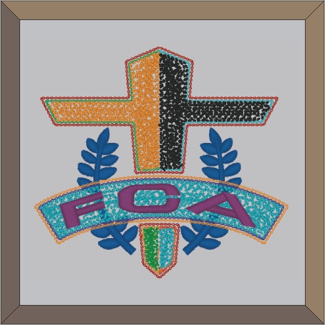 Chenille Fellow Christian Athletes Patch