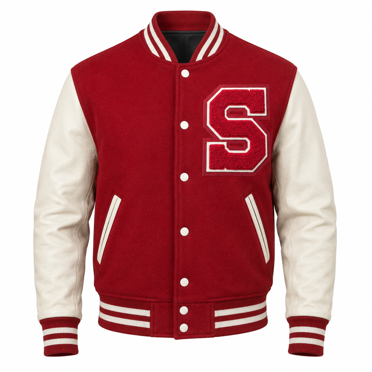Custom Chenille Letter Patches for Letterman Jackets – Varsity Letters Made in USA L16C1 - 4 My Jacket