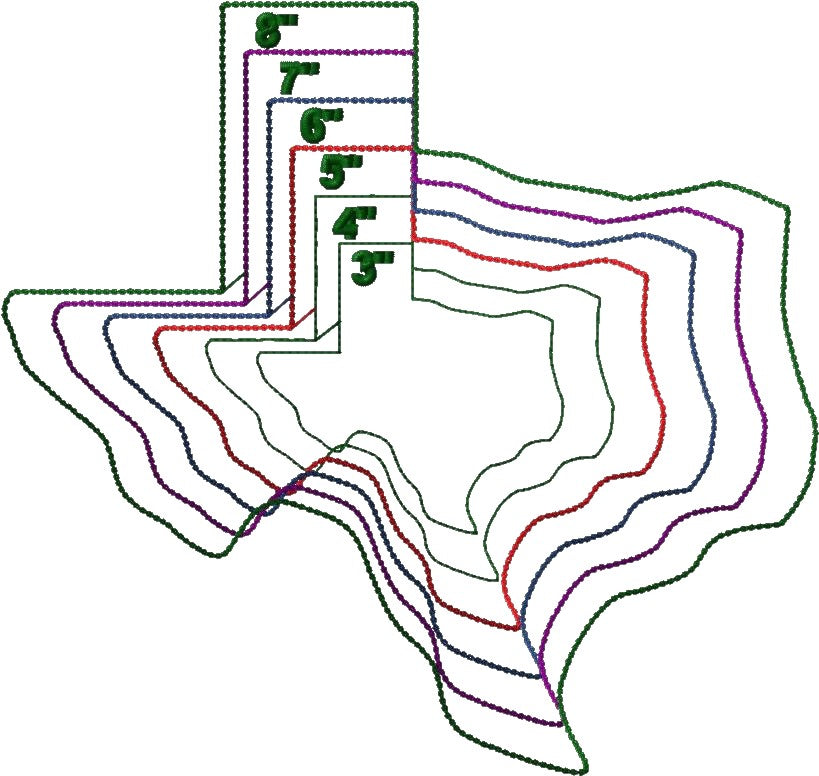 State of Texas Size Comparison