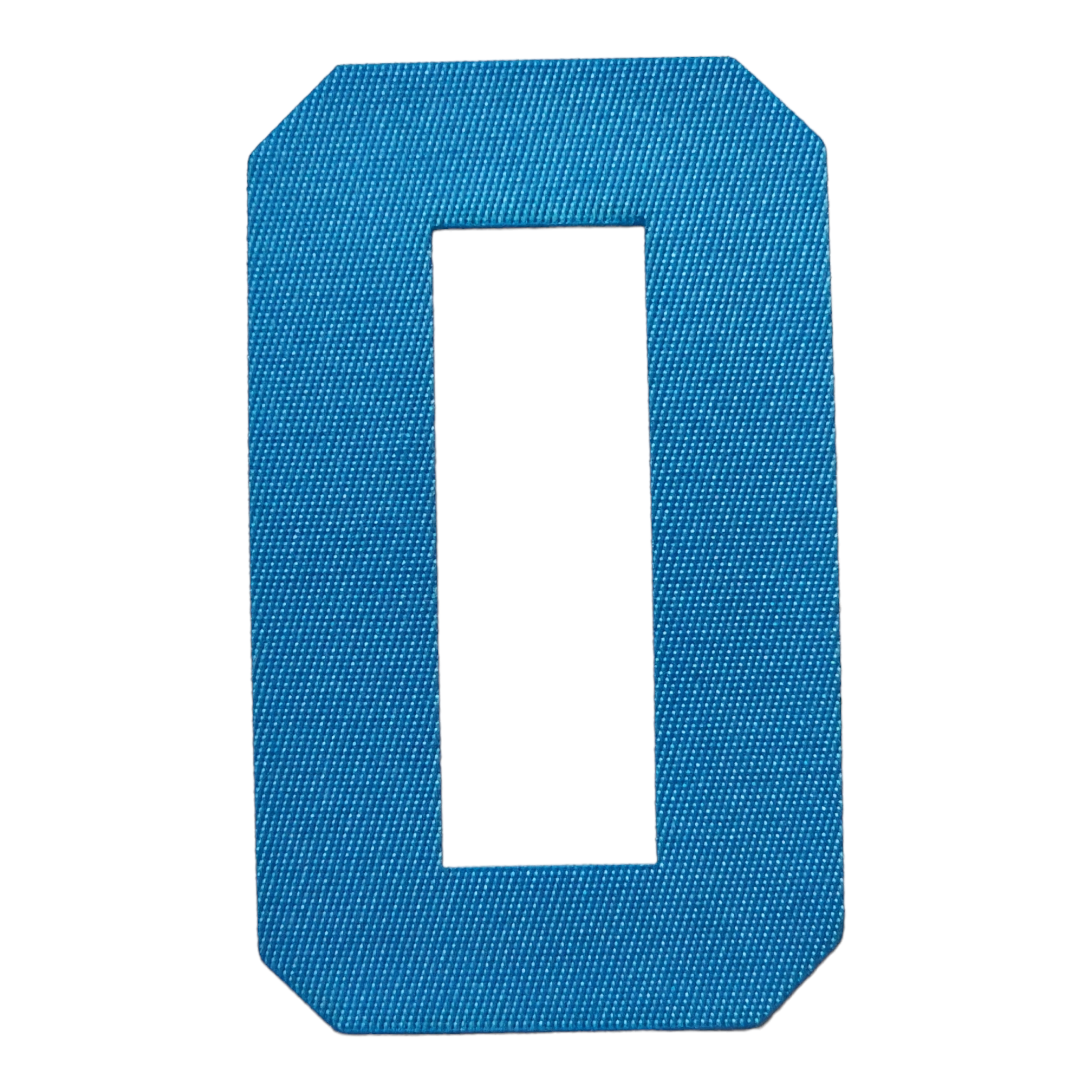 Single 3 inch tackle twill number 0