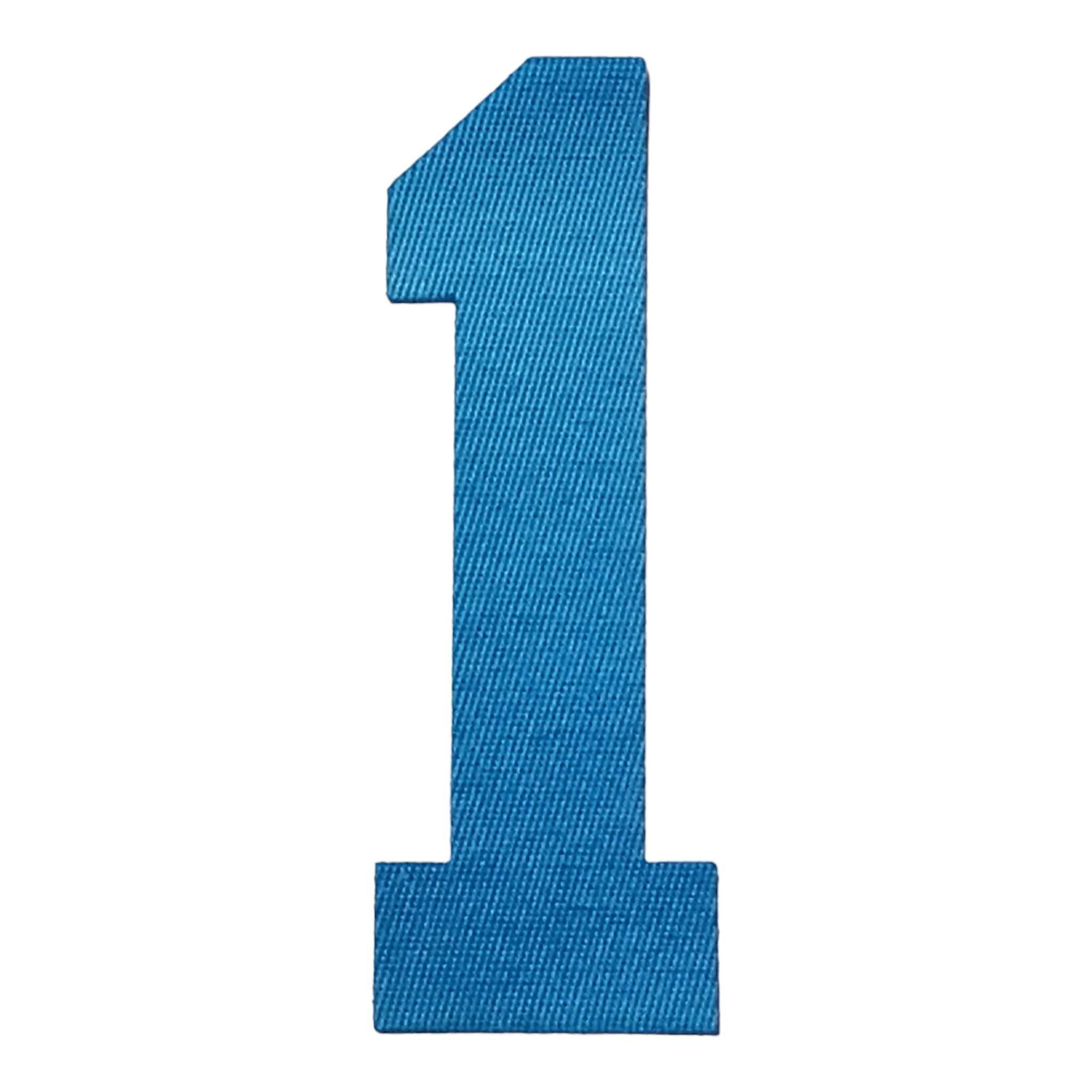 Single 3 inch tackle twill number 1