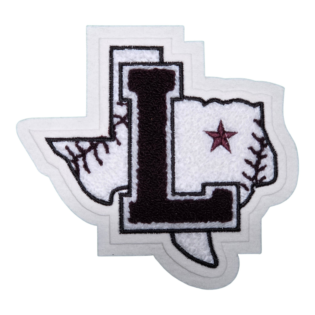 Lewisville Texas Chenille Booster Club Letterman Jacket Patch By 4 My Jacket