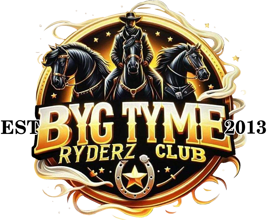 12" - BYG TYME RYDERZ CLUB Dye sublimation patch