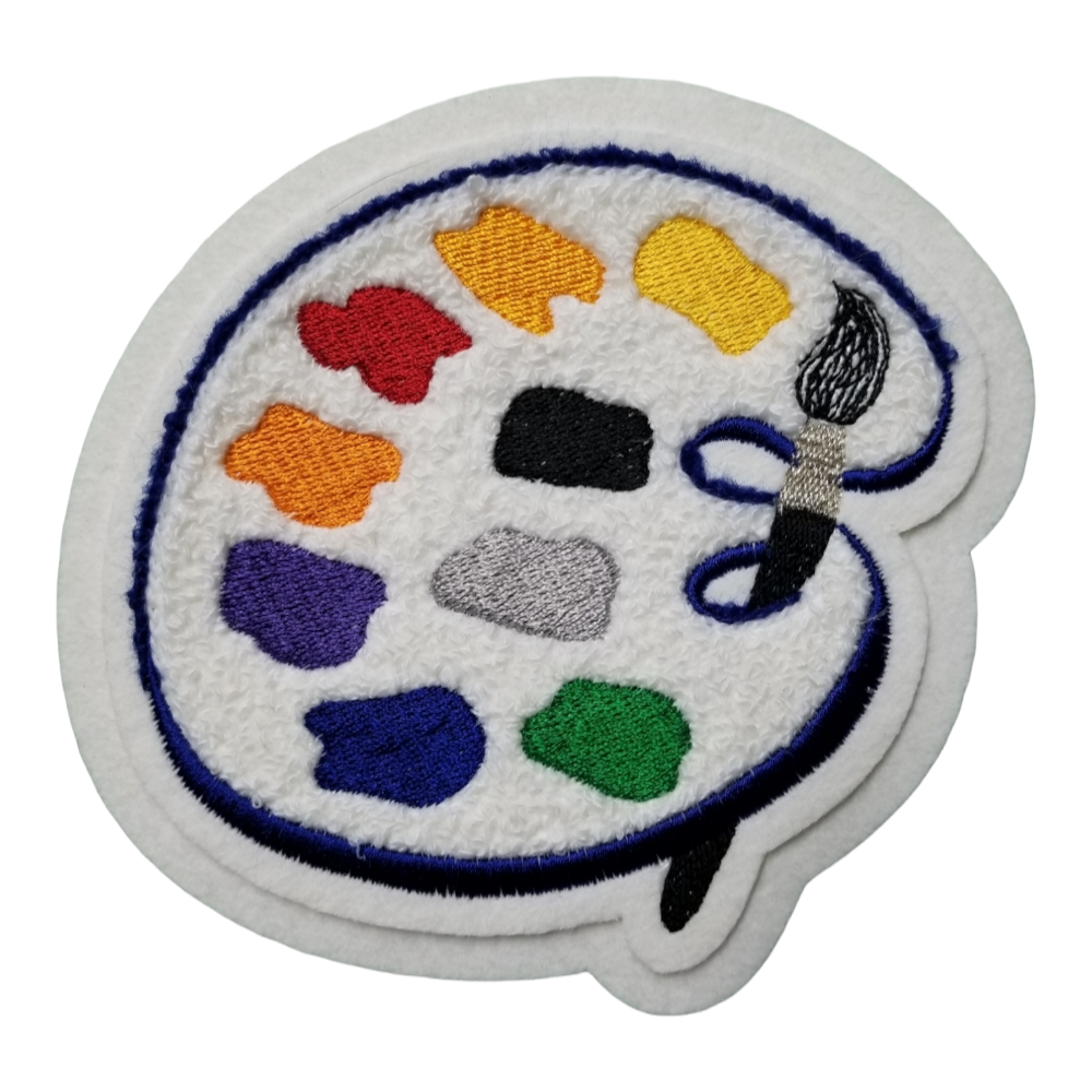 Chenille Art Patch