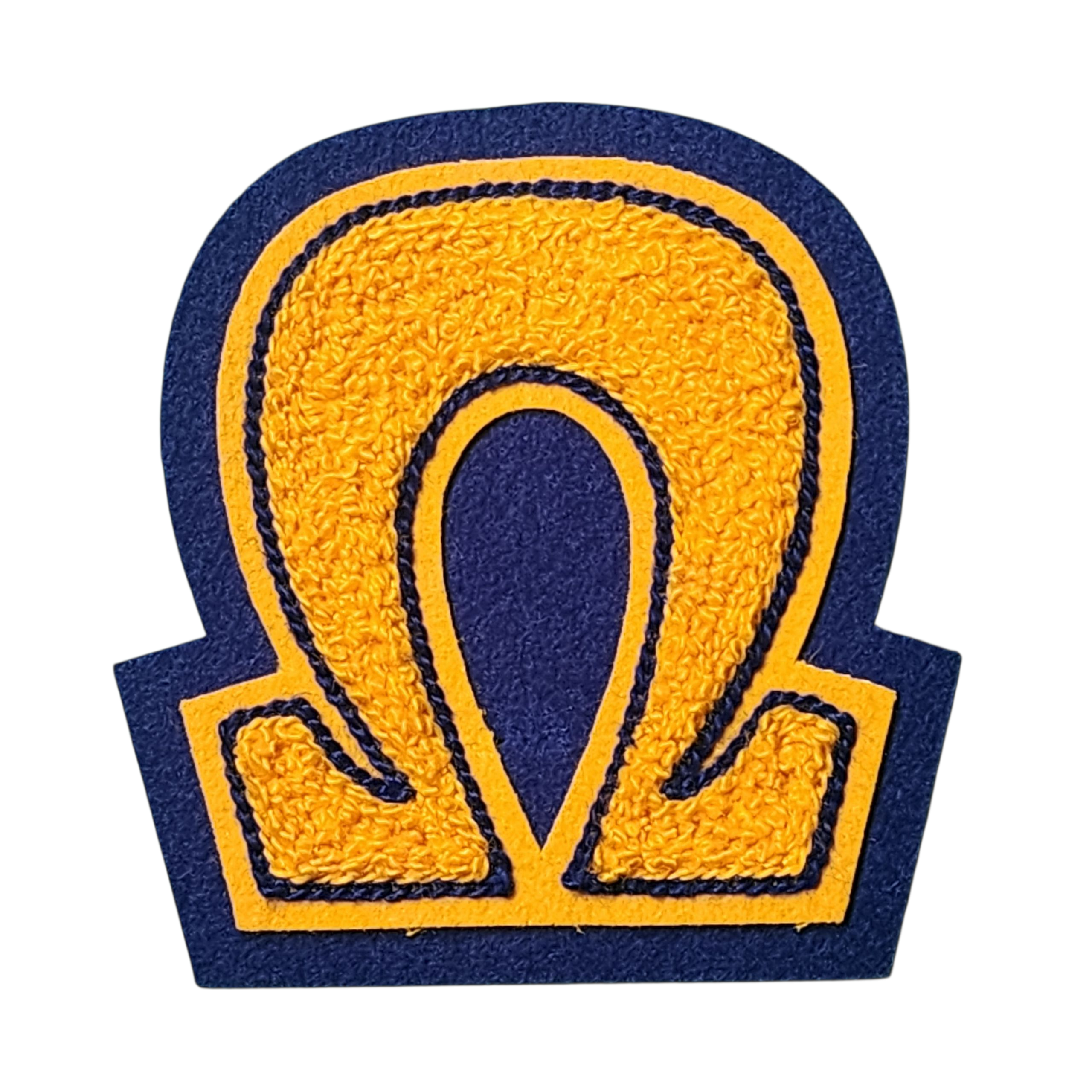 Chenille Greek Letter OMEGA
