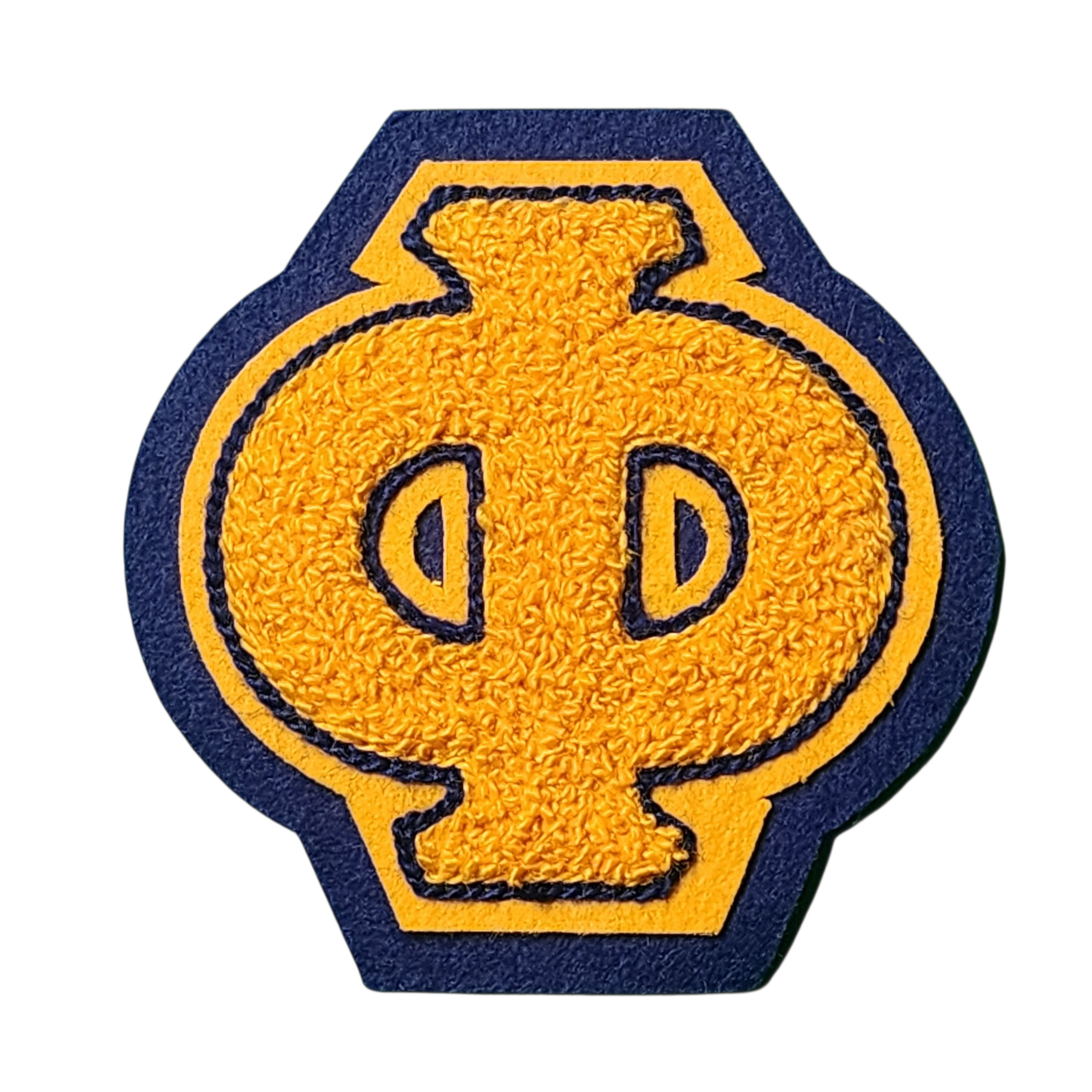 Chenille Greek Letter PHI