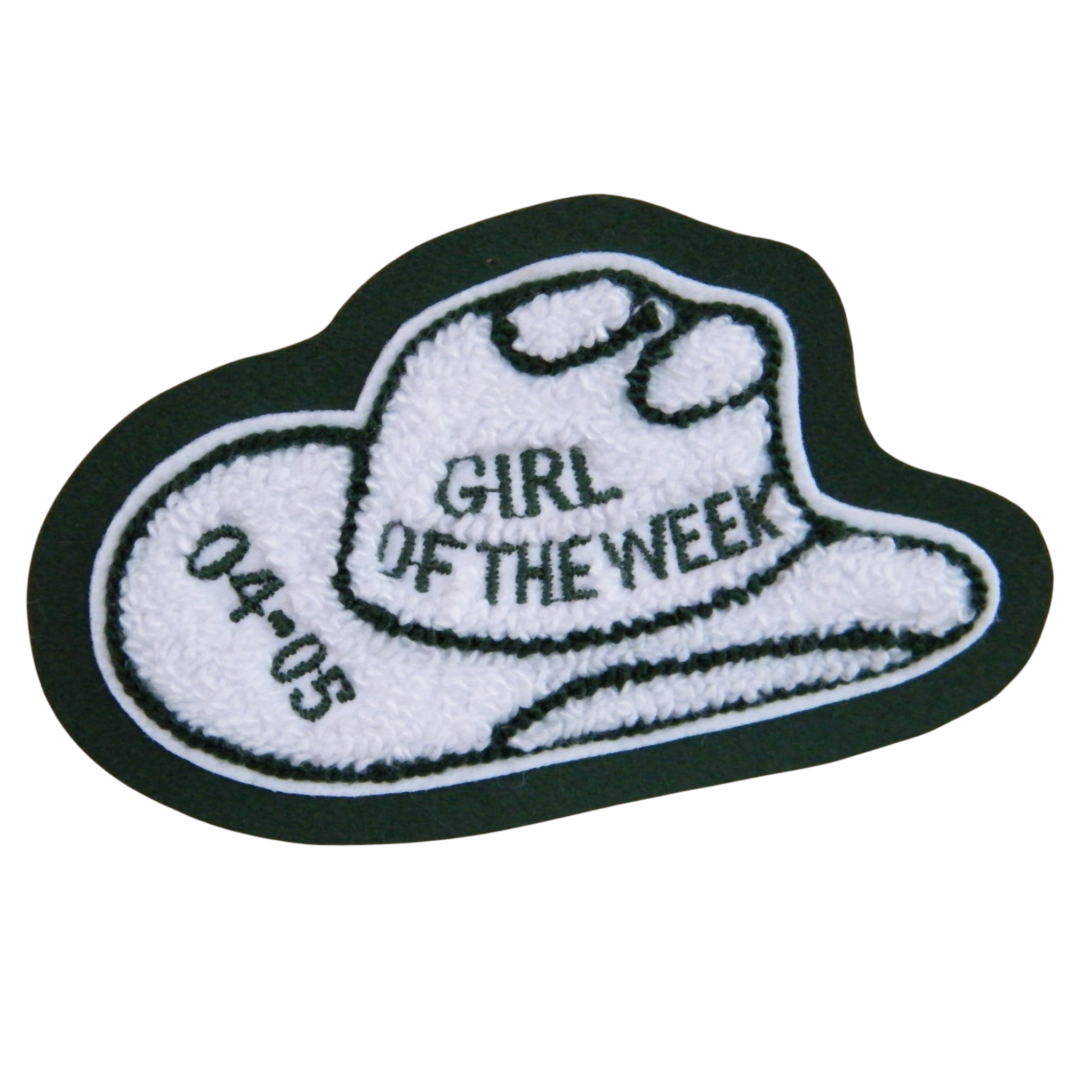 Chenille Letterman Jacket Drill Team Hat