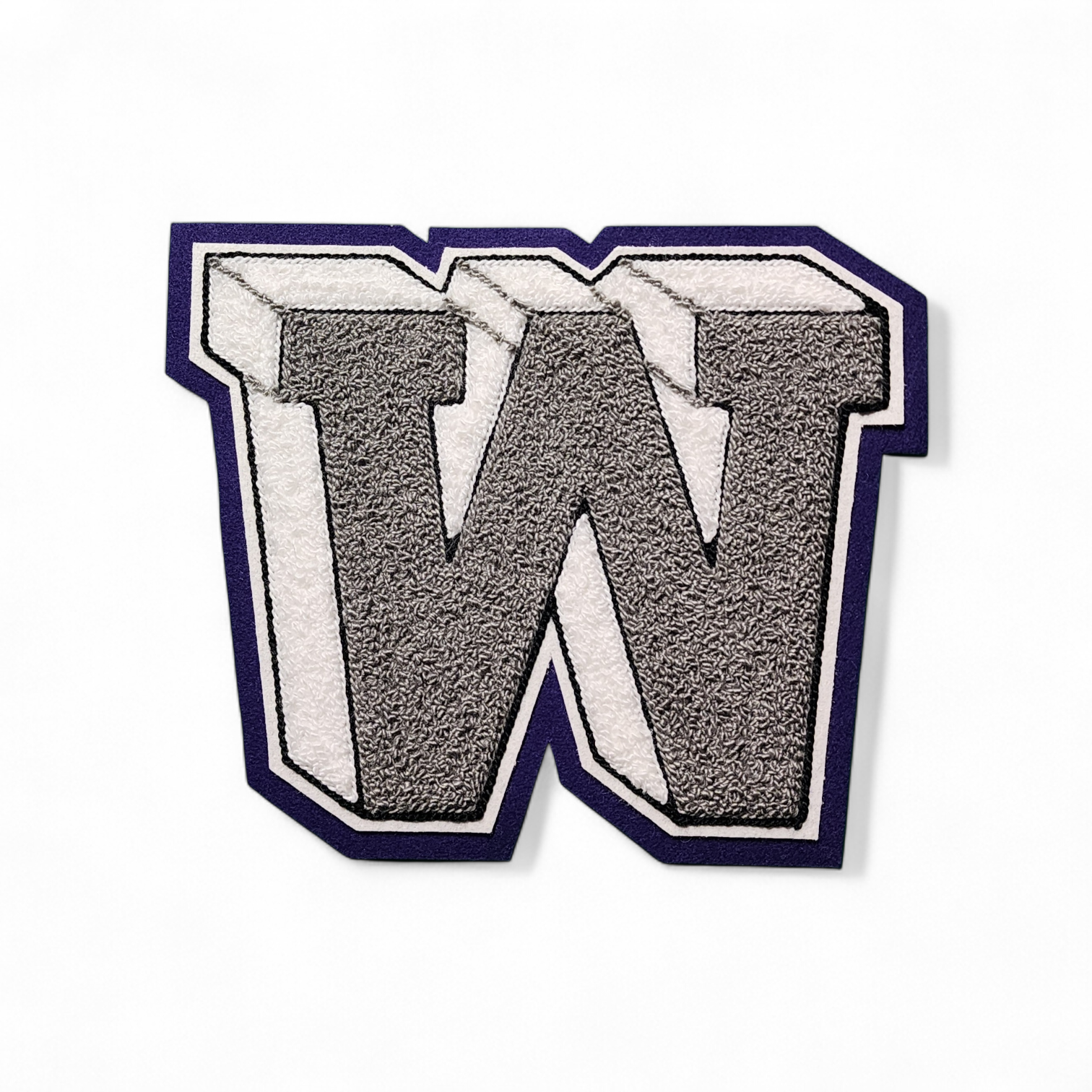 Chenille Letterman Jacket 3D W - three color