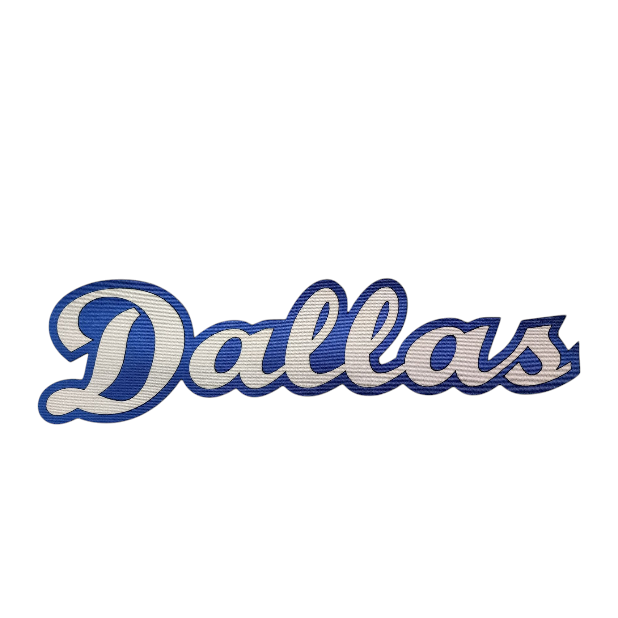 Two Color Tackle Twill Name