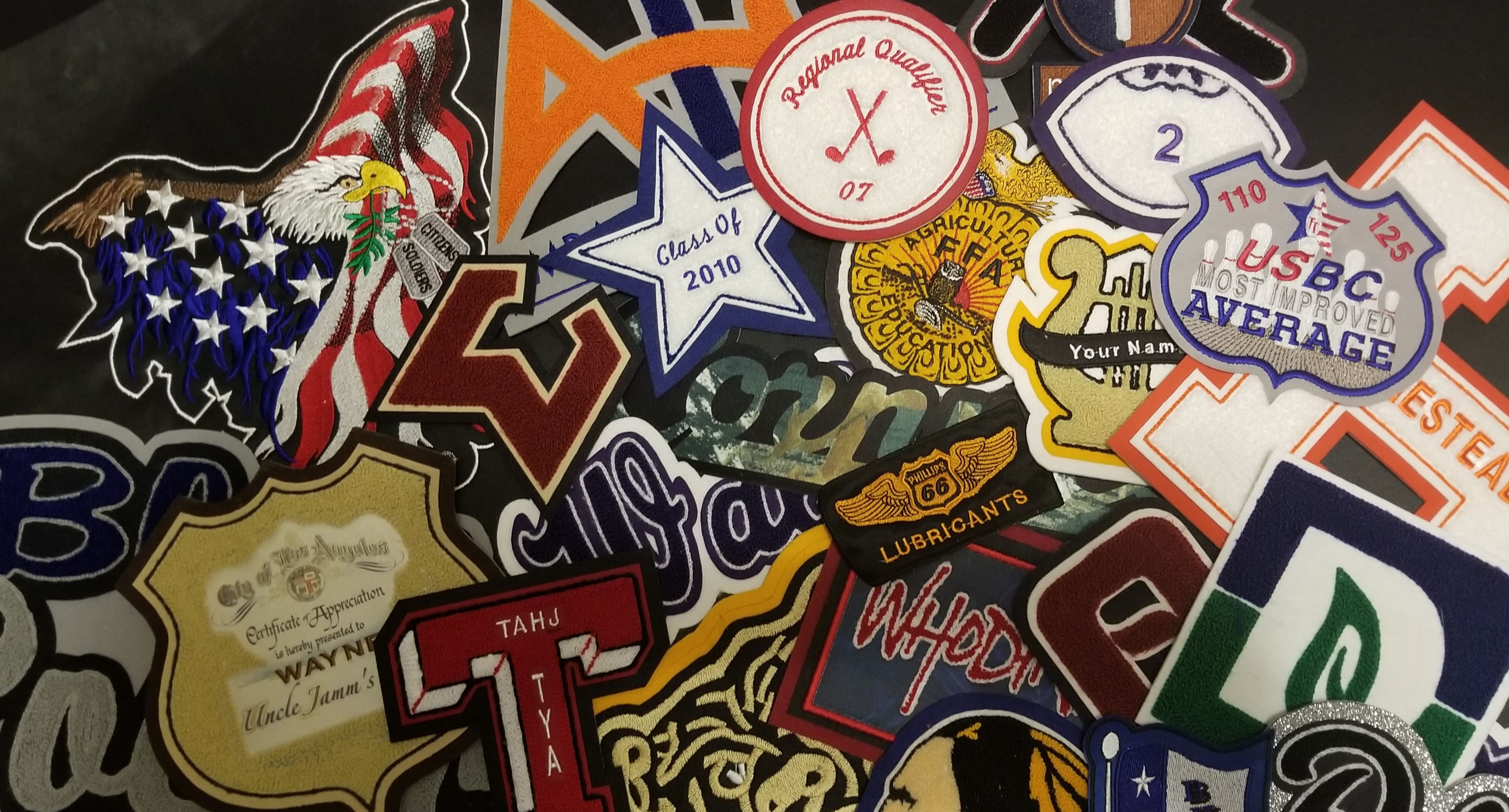 Mascot patches for hot sale letterman jackets