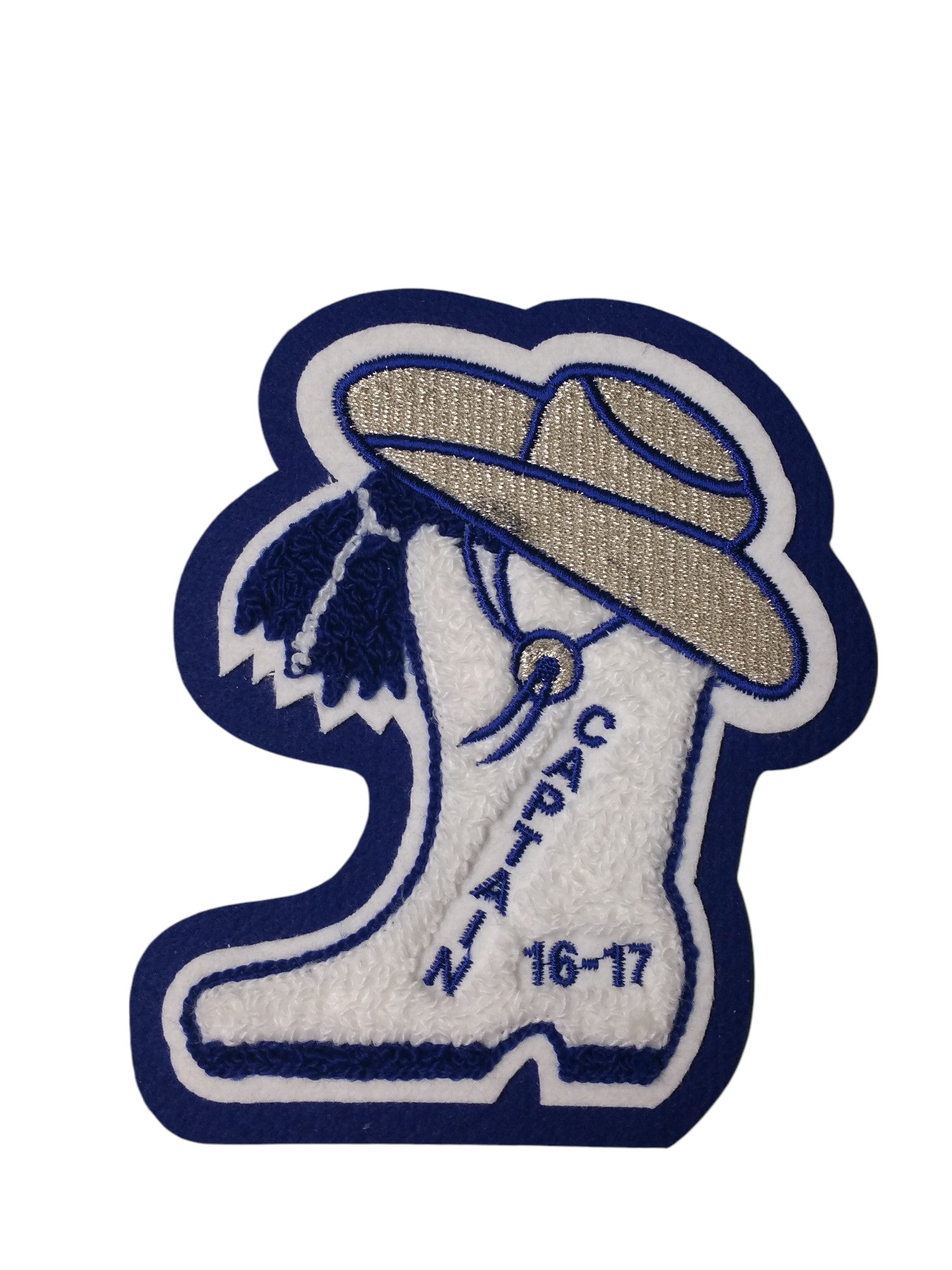 Chenille Letterman Jacket Drill Boot With Hat P10320 - 4 My Jacket