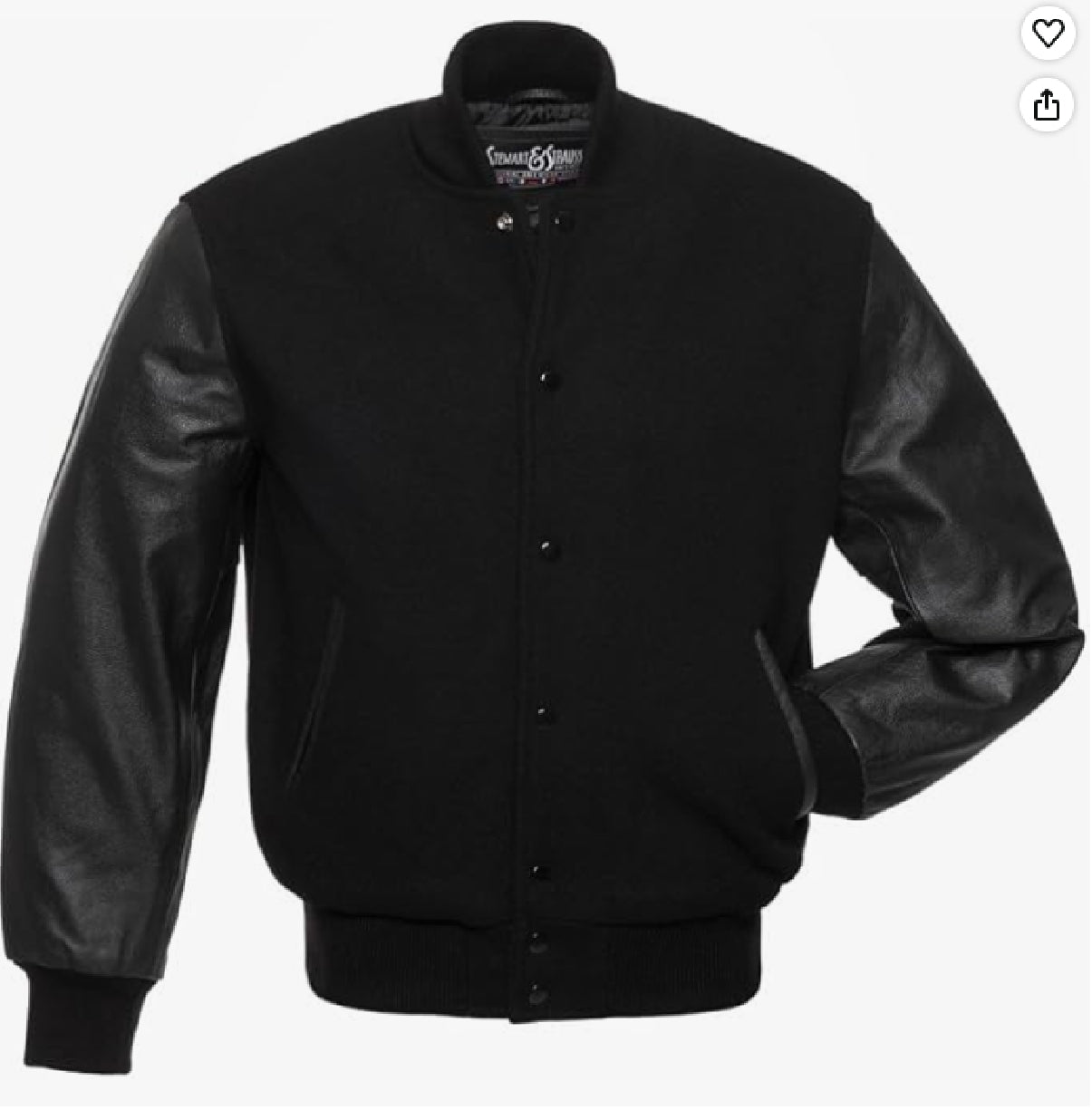 Stewart and Strauss Black Jacket - Front