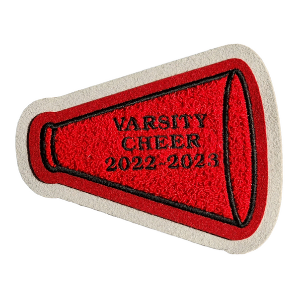 CUSTOM Rectangle Chainstitch Patch